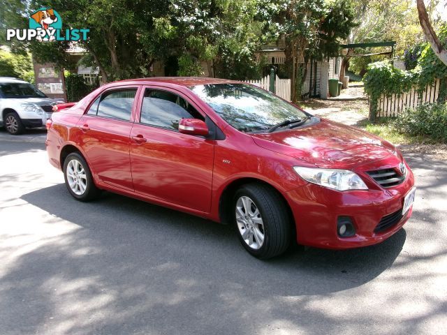 2011 TOYOTA COROLLA ASCENT SPORT ZRE152R ZRE152R 