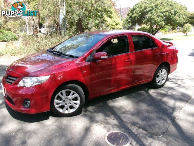 2011 TOYOTA COROLLA ASCENT SPORT ZRE152R ZRE152R 