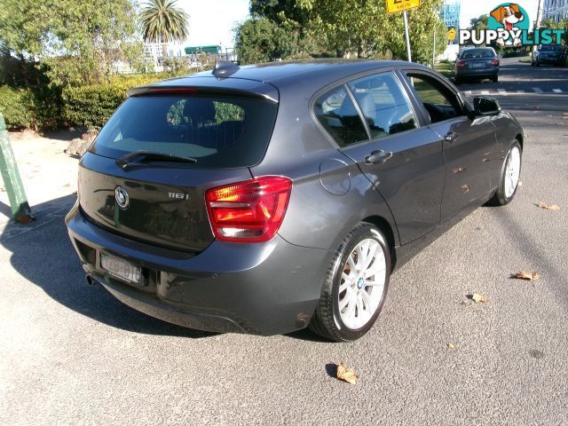 2011 BMW 1 SERIES SERIES 116I F20 SERIES 