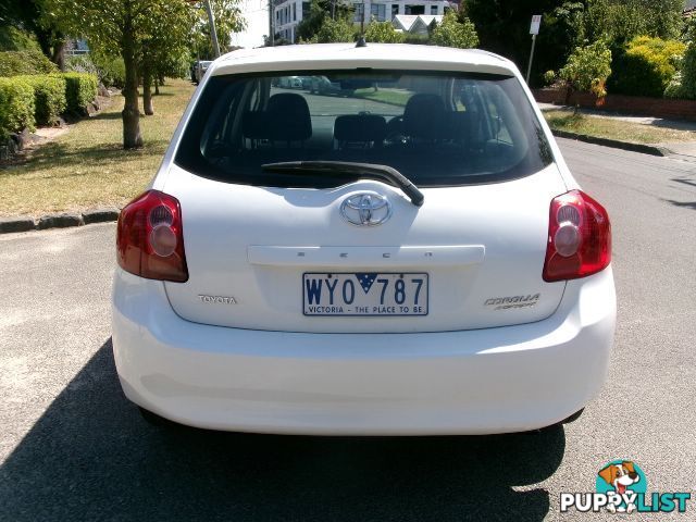 2007 TOYOTA COROLLA ASCENT ZRE152R ZRE152R 