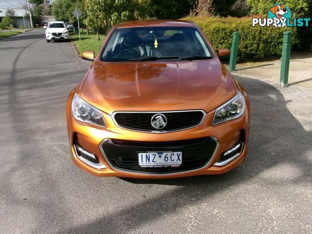 2017 HOLDEN COMMODORE SV6 VF II MY17 VF 