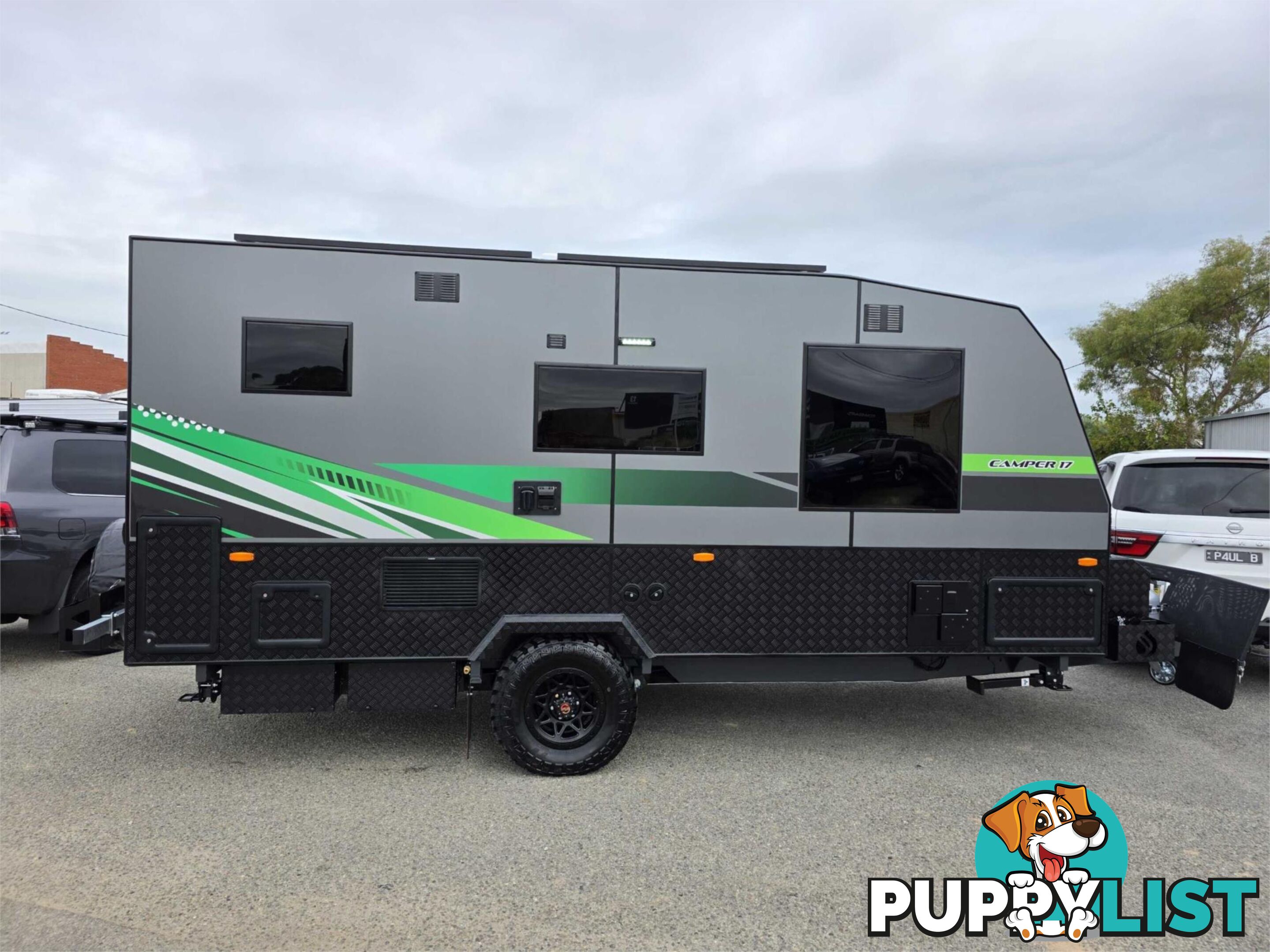2025 RP CARAVANS 17' WILD CAMPER SINGLE AXLE FULL OFF-ROAD
