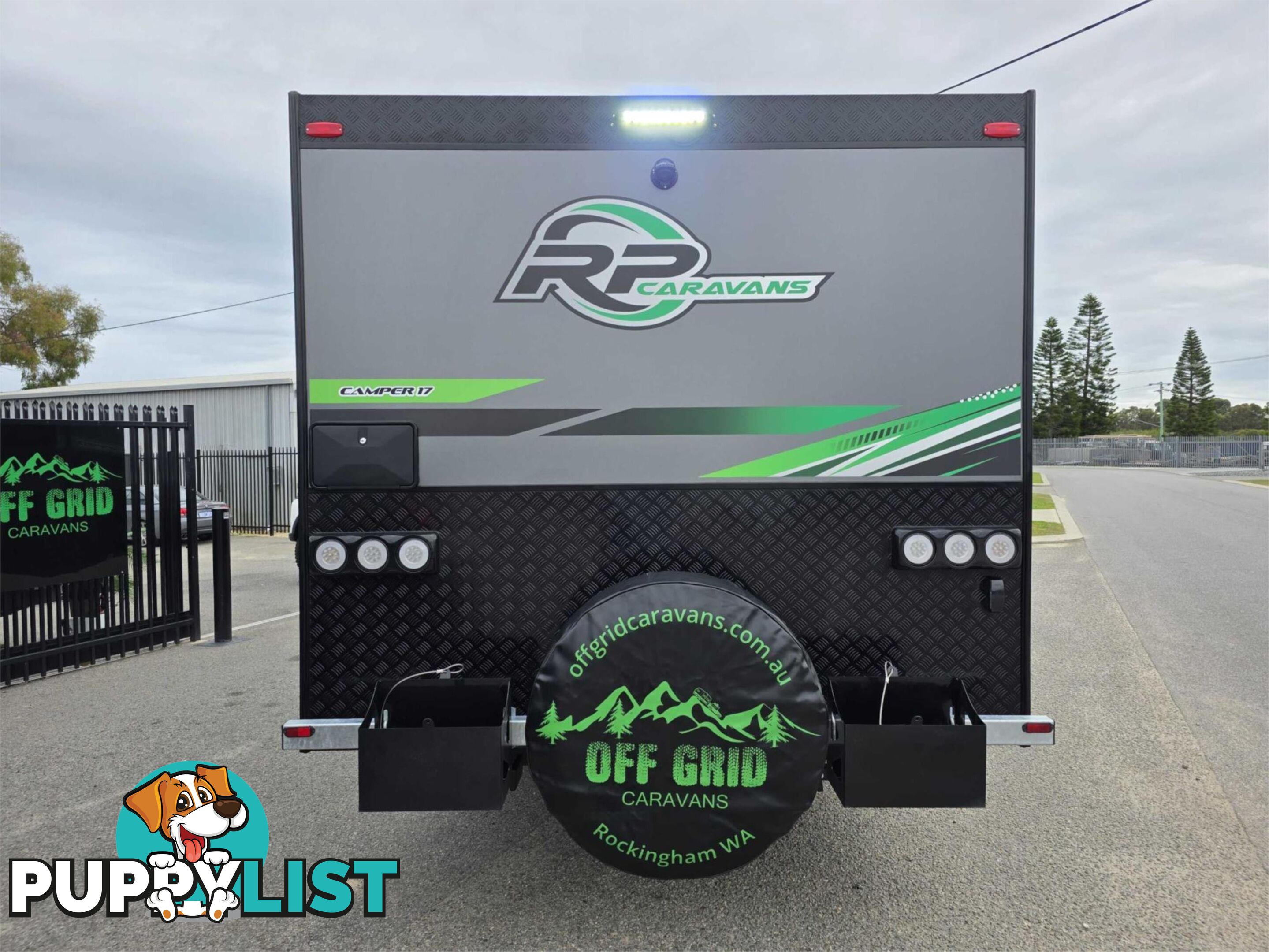 2025 RP CARAVANS 17' WILD CAMPER SINGLE AXLE FULL OFF-ROAD