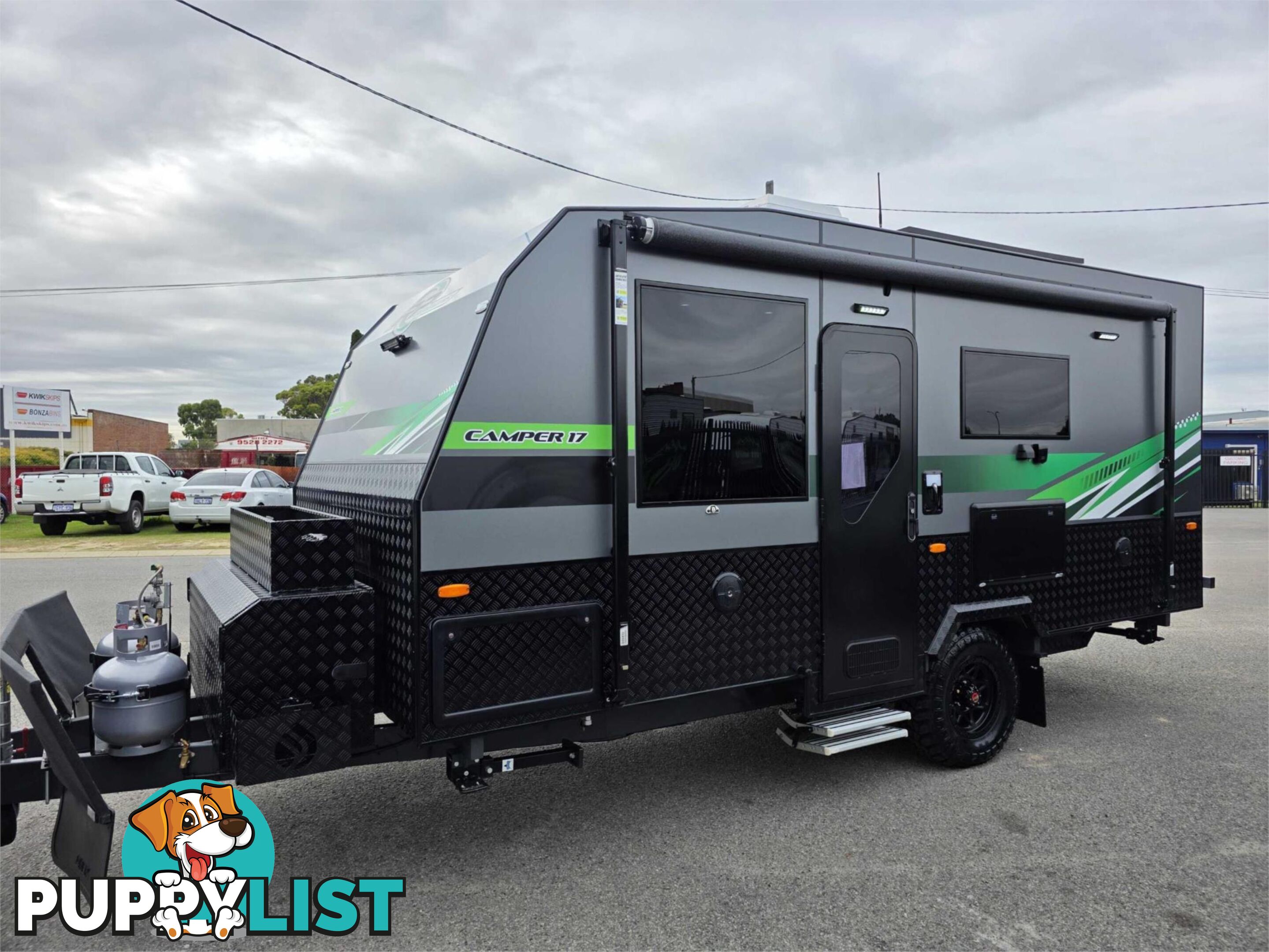 2025 RP CARAVANS 17' WILD CAMPER SINGLE AXLE FULL OFF-ROAD