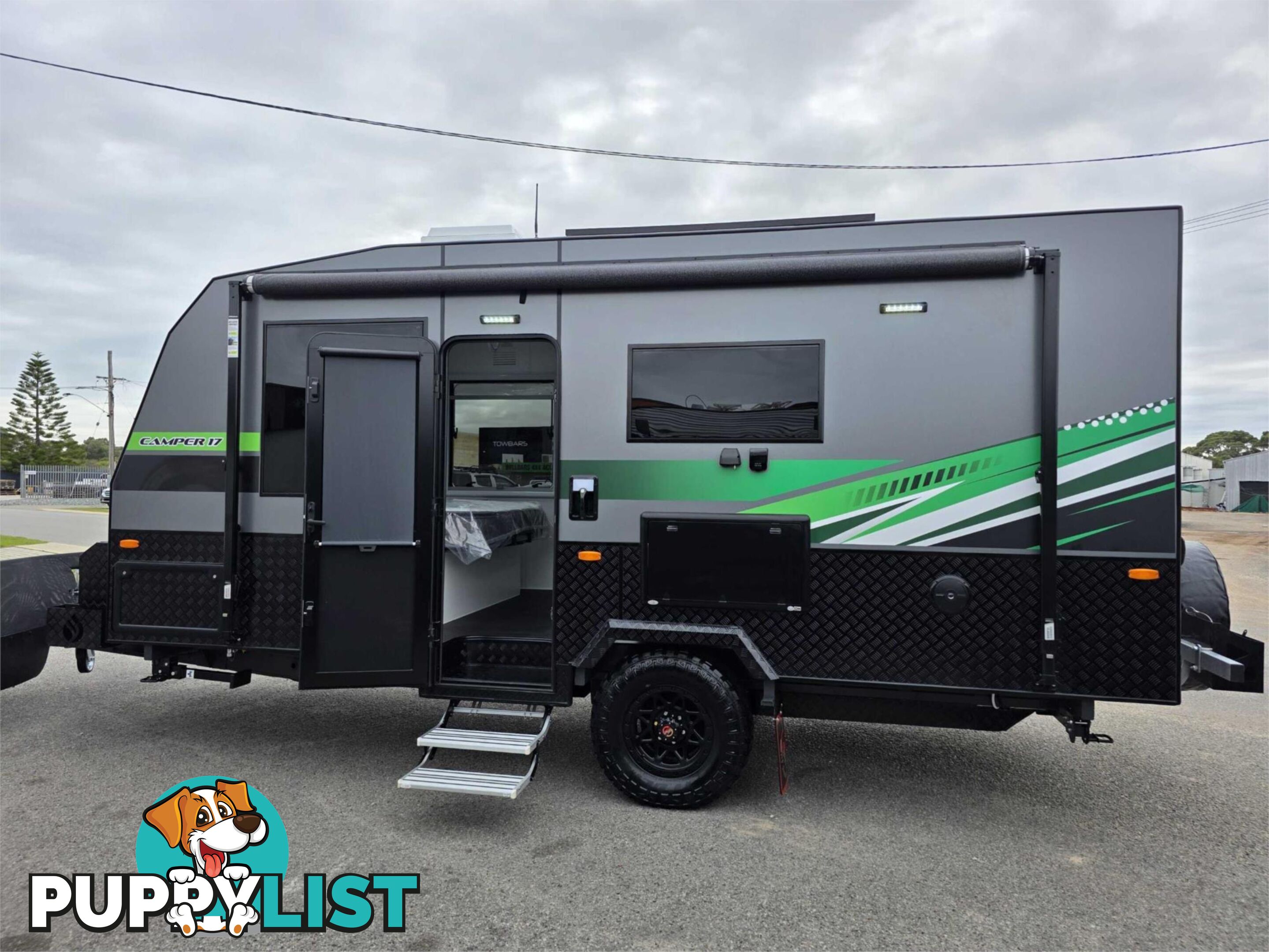 2025 RP CARAVANS 17' WILD CAMPER SINGLE AXLE FULL OFF-ROAD