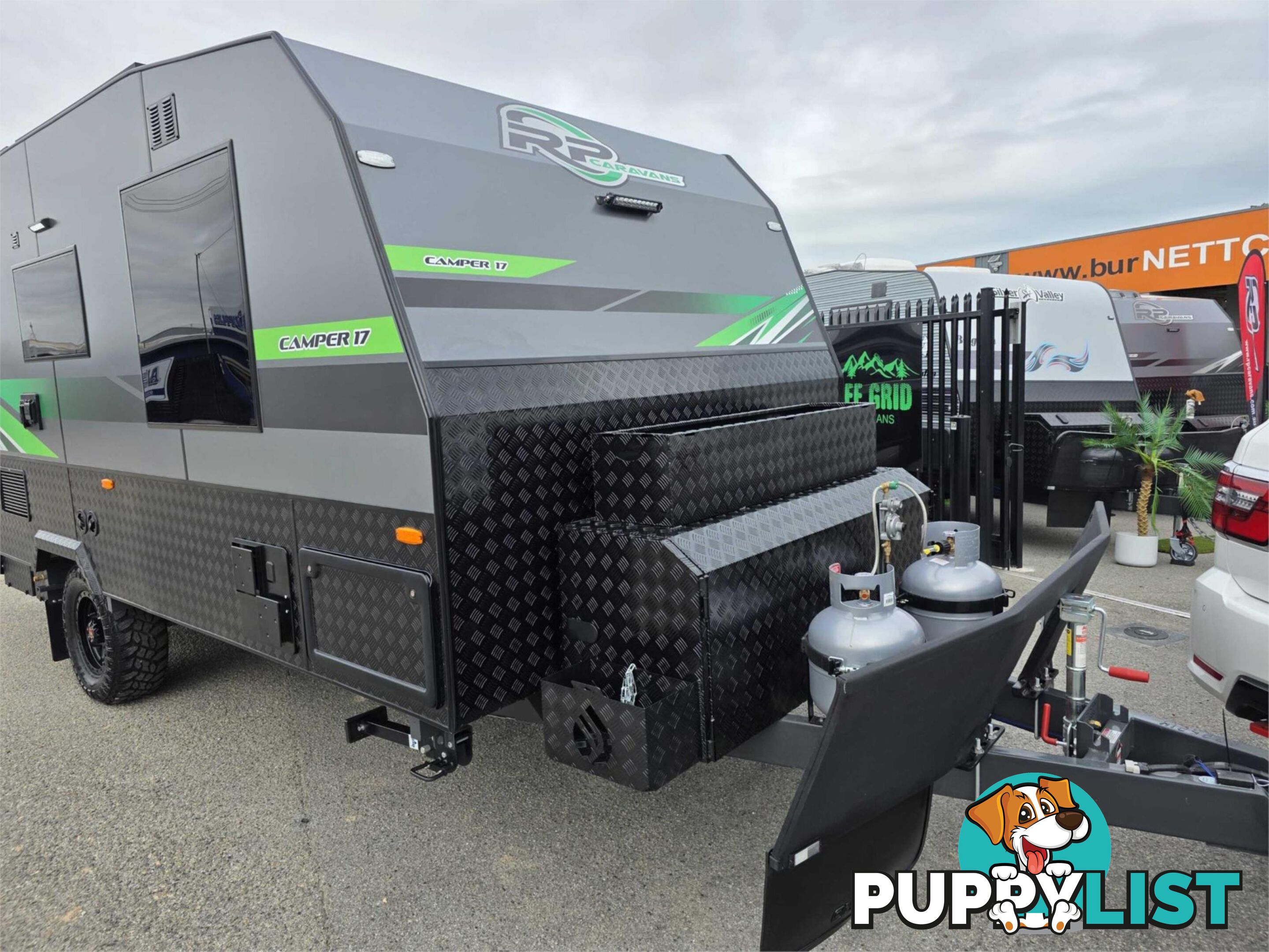2025 RP CARAVANS 17' WILD CAMPER SINGLE AXLE FULL OFF-ROAD
