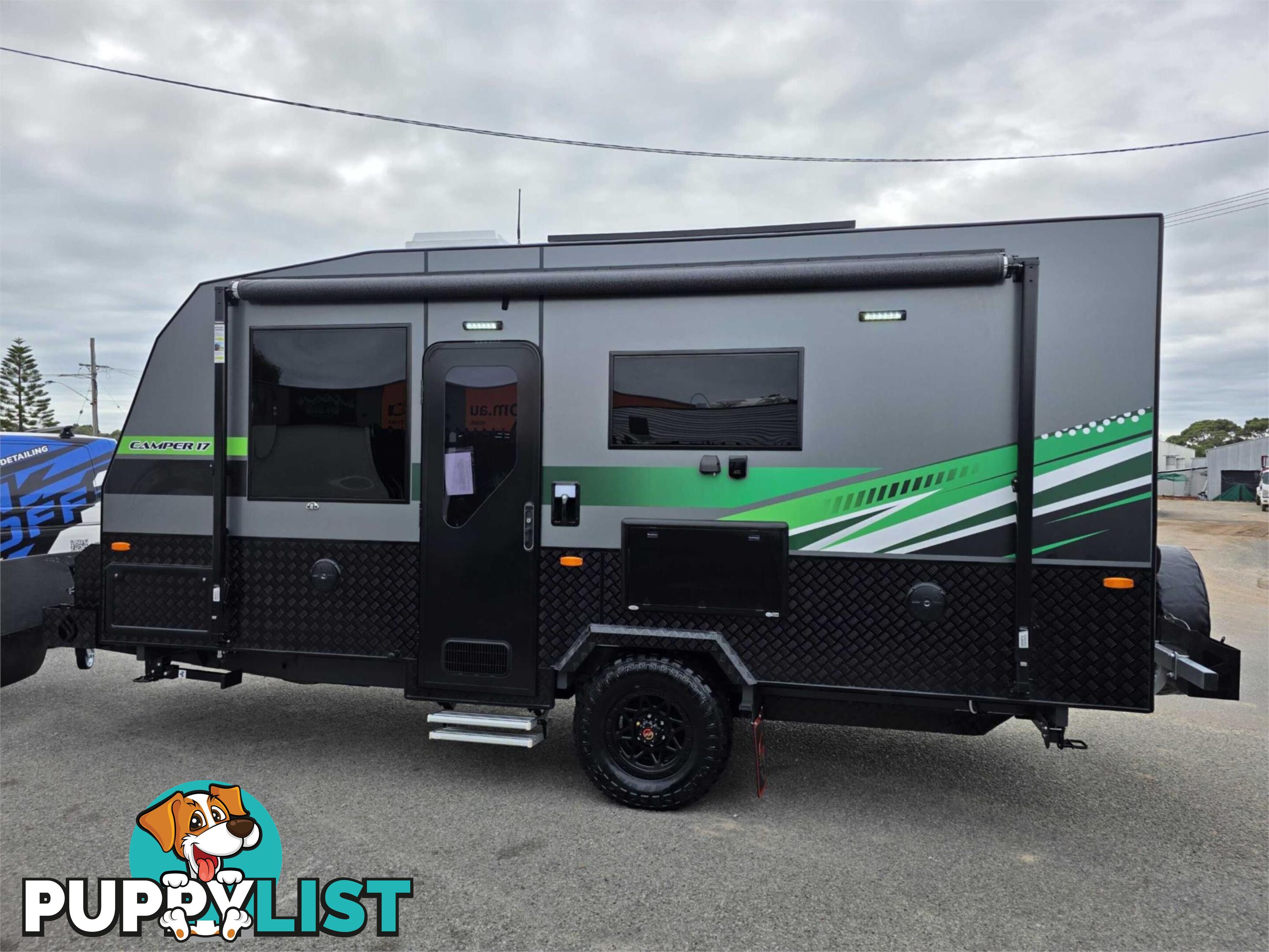 2025 RP CARAVANS 17' WILD CAMPER SINGLE AXLE FULL OFF-ROAD