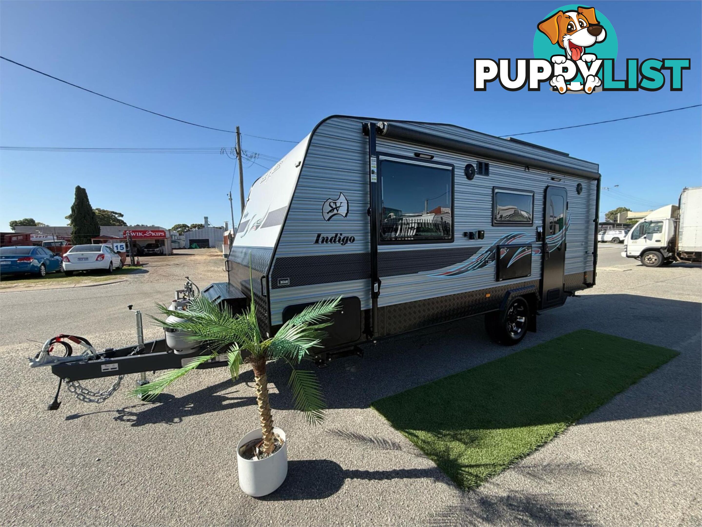 2025 SILVER VALLEY CARAVANS INDIGO 18'6'' SINGLE AXLE SEMI OFF ROAD