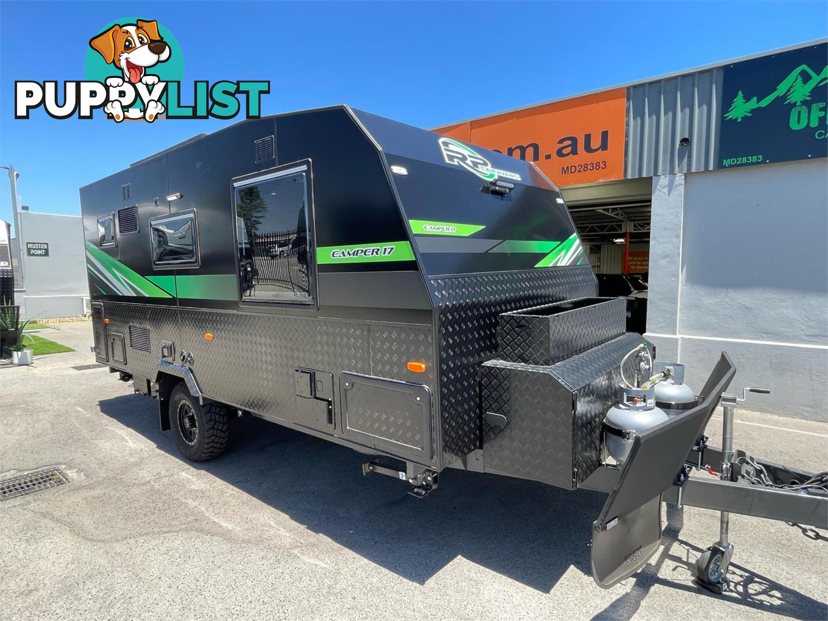 2024 RP CARAVAN CAMPER 17FT WILD SINGLE AXLE FULL OFF-ROAD