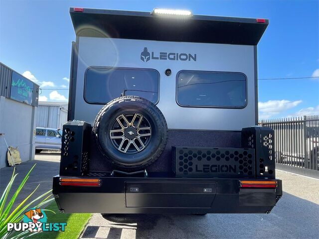 2024 LEGION CARAVANS SENATOR 22' REAR CLUB LOUNGE CARAVAN FULL OFF ROAD DUEL AXLE