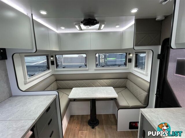 2024 LEGION CARAVANS SENATOR 22' REAR CLUB LOUNGE CARAVAN FULL OFF ROAD DUEL AXLE