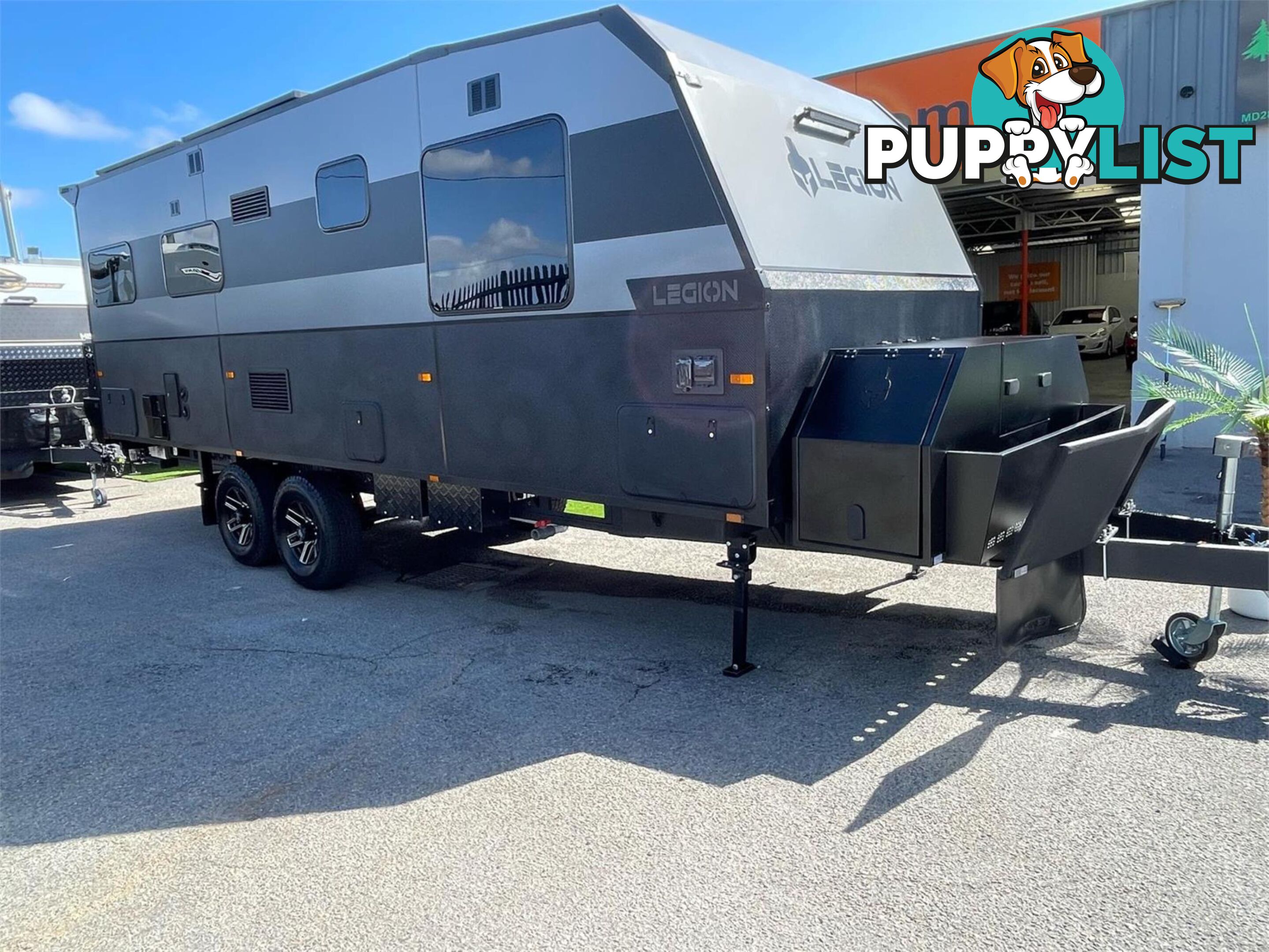 2024 LEGION CARAVANS SENATOR 22' REAR CLUB LOUNGE CARAVAN FULL OFF ROAD DUEL AXLE