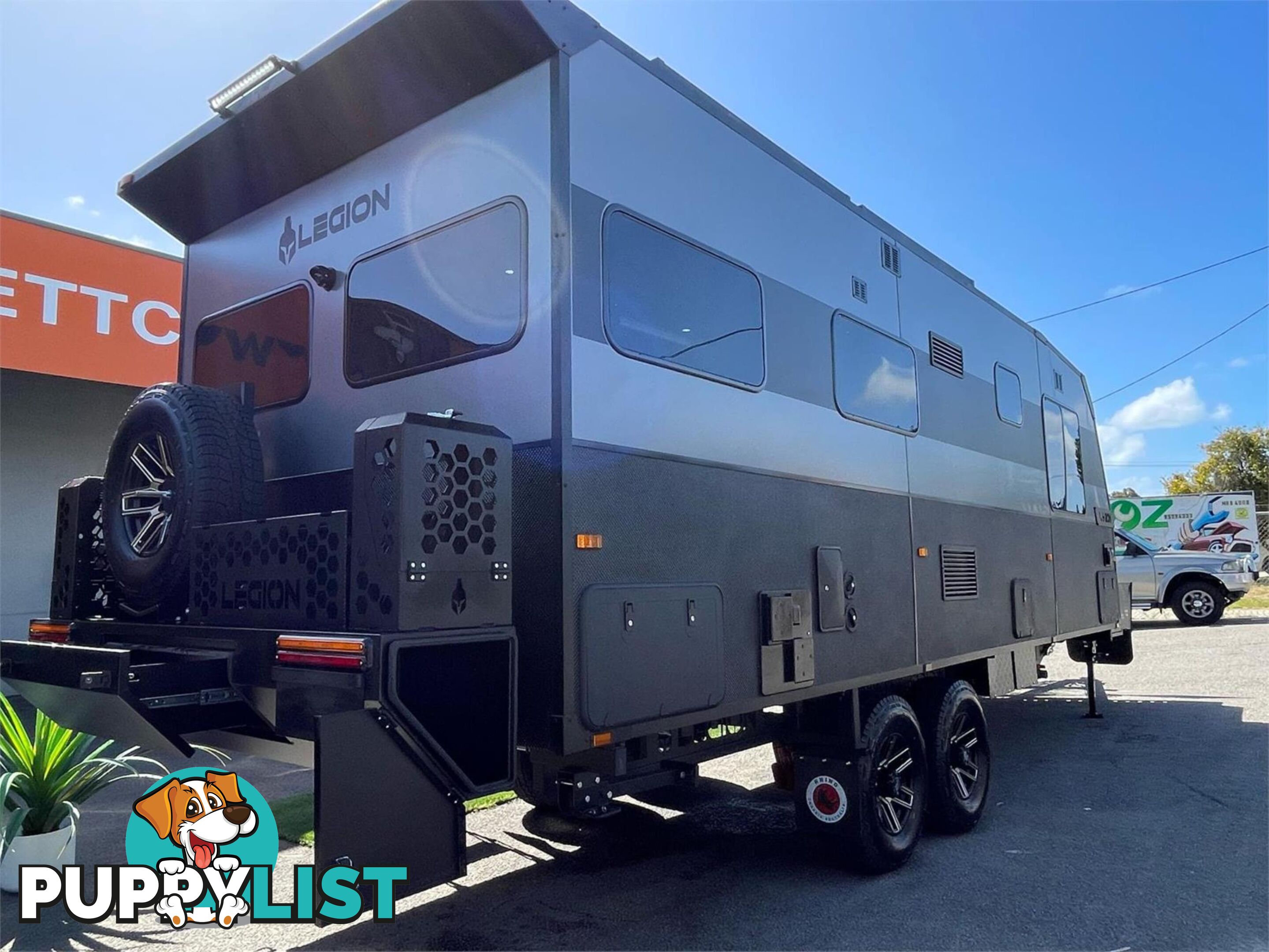 2024 LEGION CARAVANS SENATOR 22' REAR CLUB LOUNGE CARAVAN FULL OFF ROAD DUEL AXLE