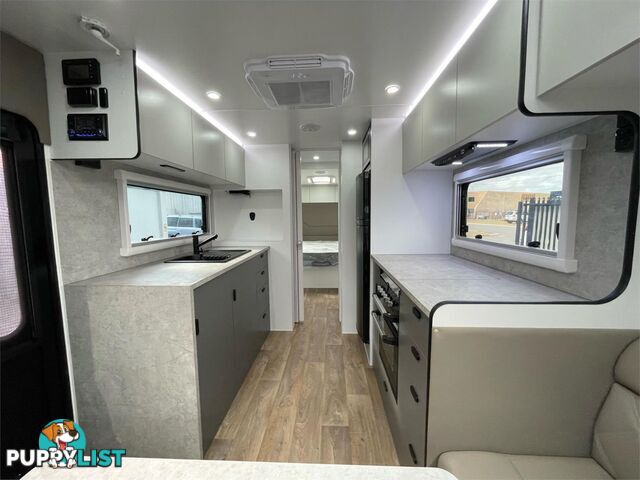 2024 LEGION CARAVANS SENATOR 22' REAR CLUB LOUNGE CARAVAN FULL OFF ROAD DUEL AXLE