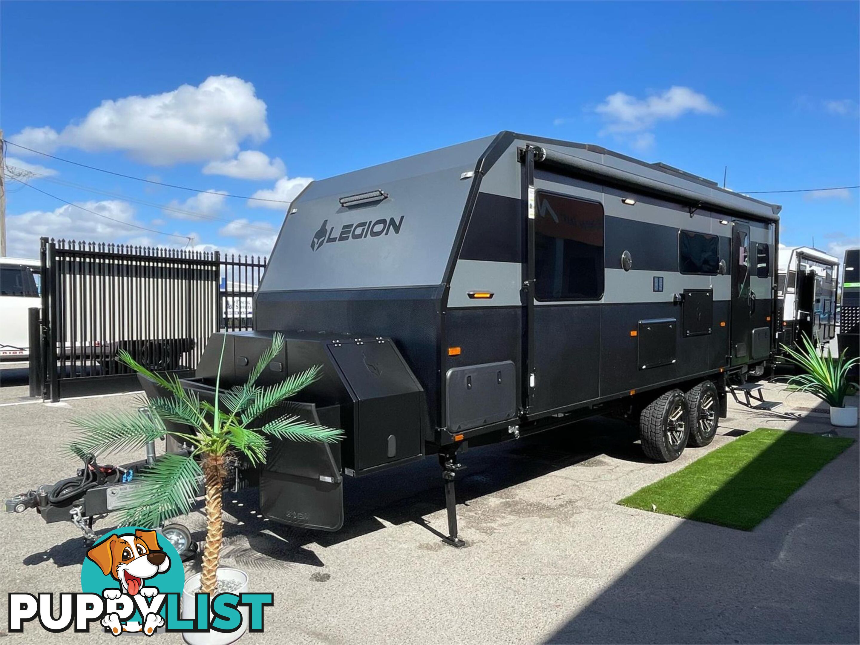 2024 LEGION CARAVANS SENATOR 22' REAR CLUB LOUNGE CARAVAN FULL OFF ROAD DUEL AXLE