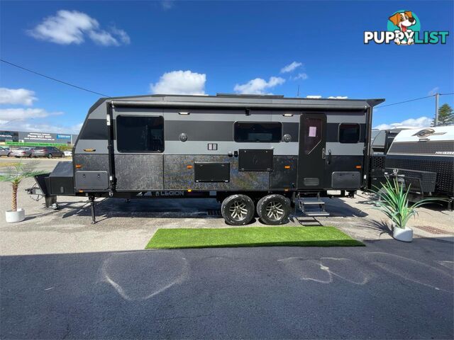 2024 LEGION CARAVANS SENATOR 22' REAR CLUB LOUNGE CARAVAN FULL OFF ROAD DUEL AXLE