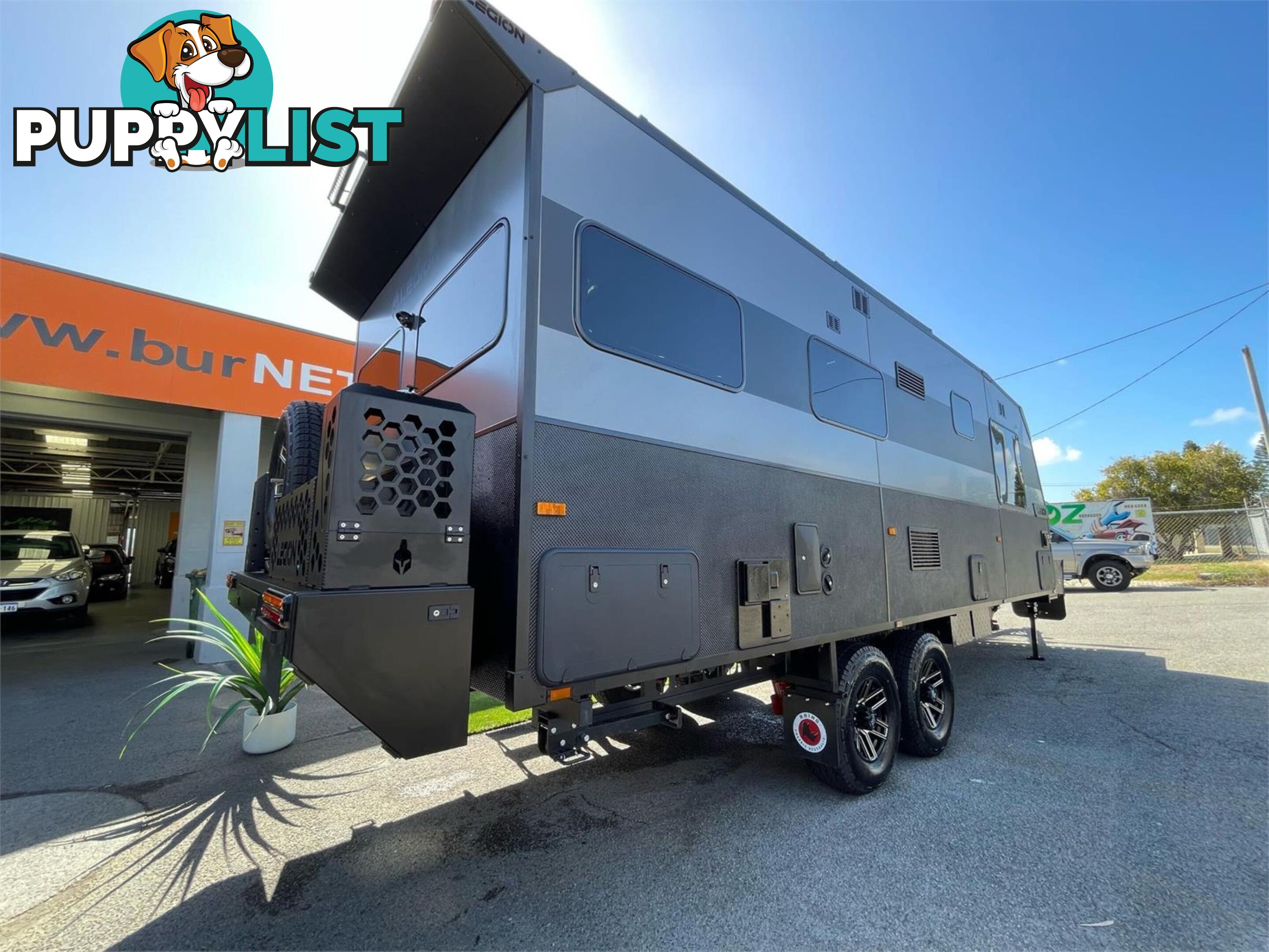 2024 LEGION CARAVANS SENATOR 22' REAR CLUB LOUNGE CARAVAN FULL OFF ROAD DUEL AXLE