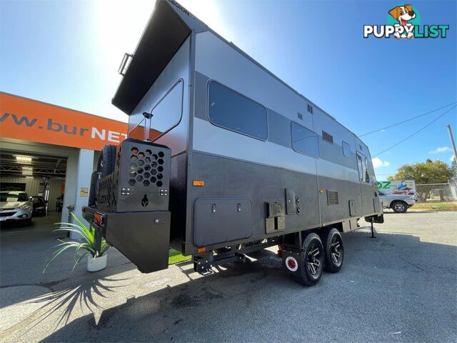 2024 LEGION CARAVANS SENATOR 22' REAR CLUB LOUNGE CARAVAN FULL OFF ROAD DUEL AXLE