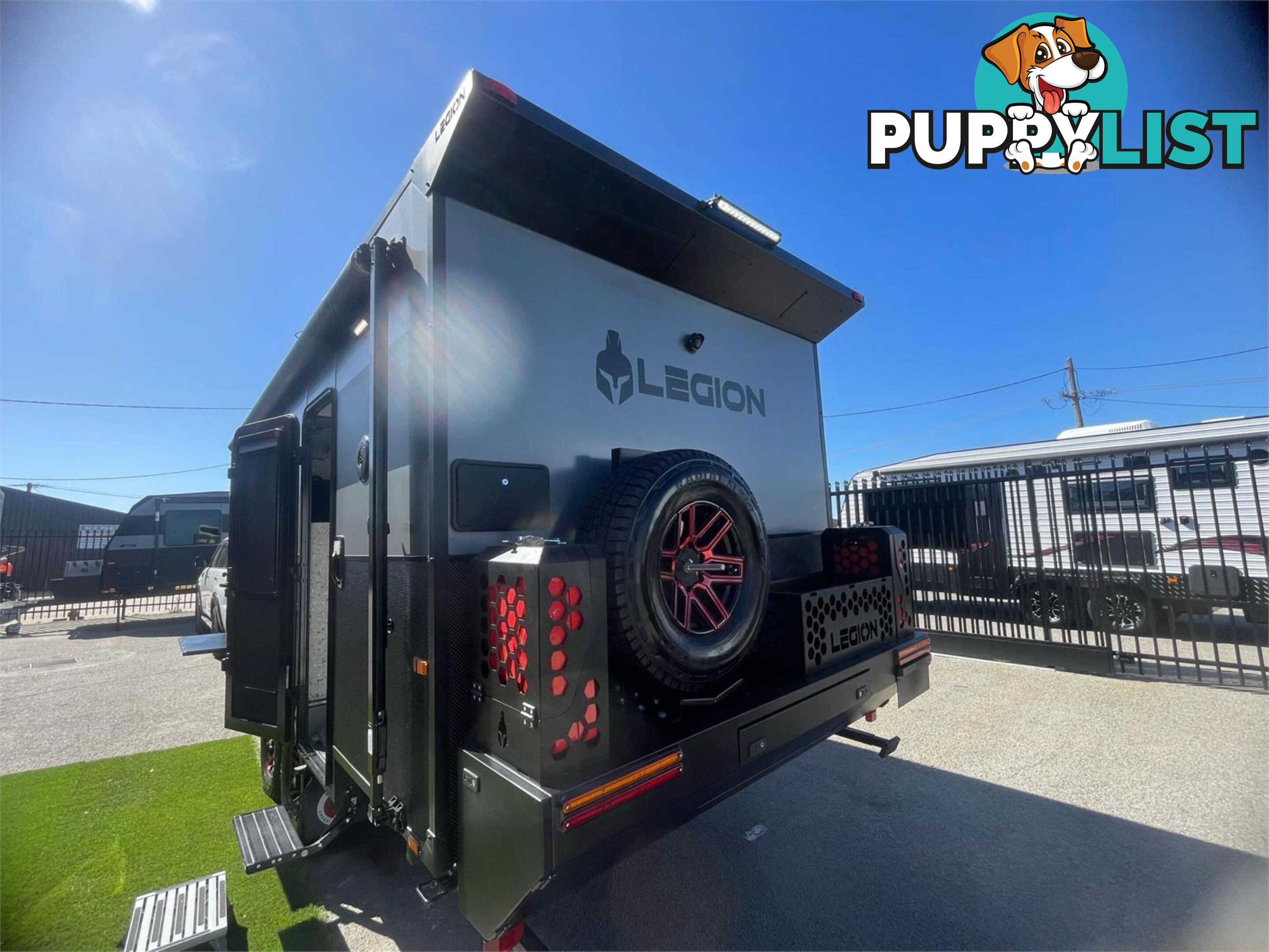 2025 LEGION CARAVANS WARRIOR 18'6'' FULL OFF ROAD DUEL AXLE