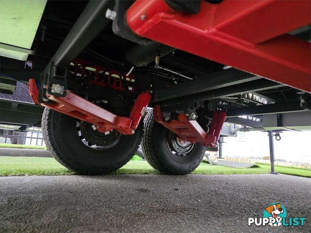 2025 LEGION CARAVANS WARRIOR 18'6'' FULL OFF ROAD DUEL AXLE