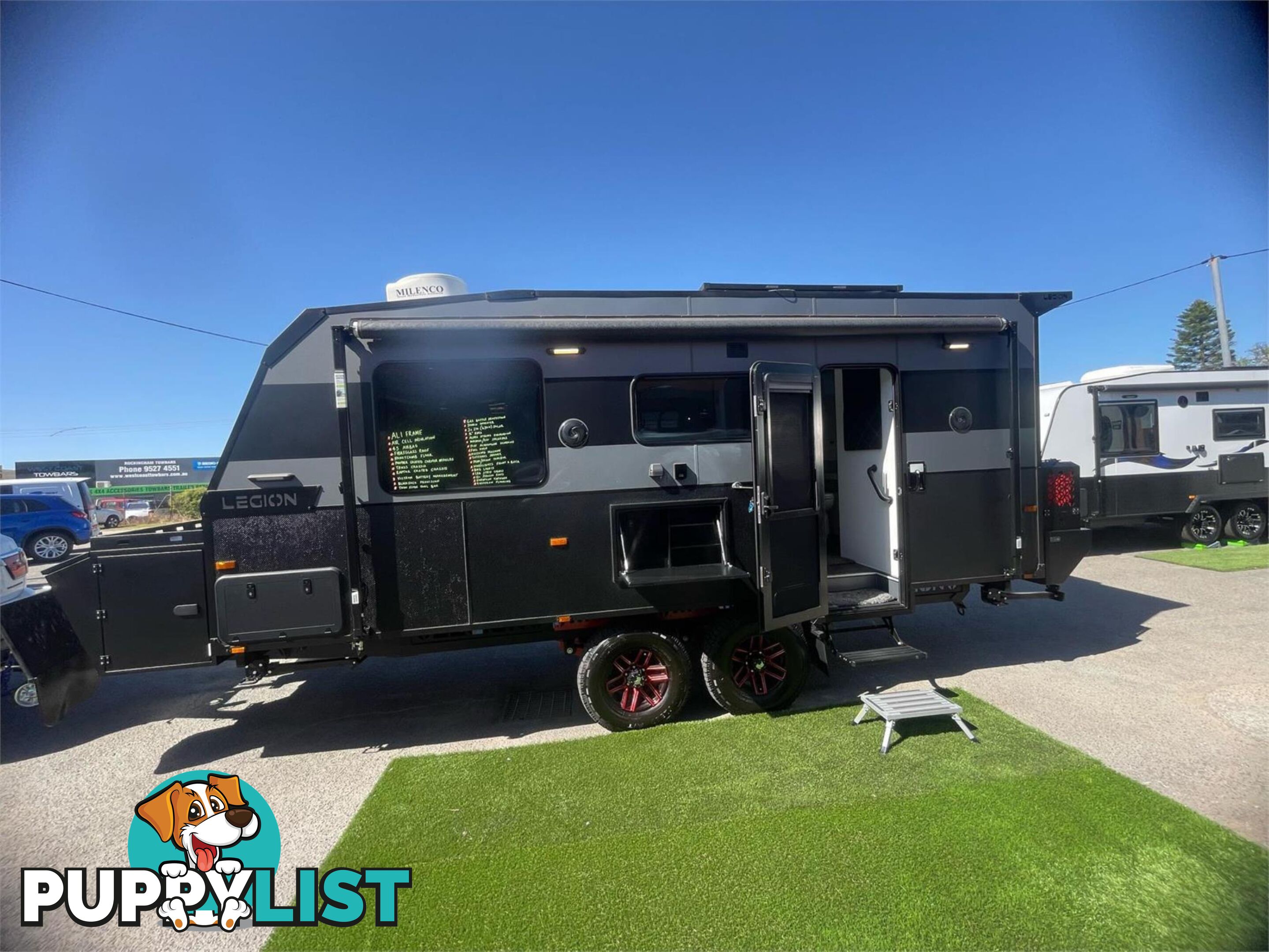 2025 LEGION CARAVANS WARRIOR 18'6'' FULL OFF ROAD DUEL AXLE