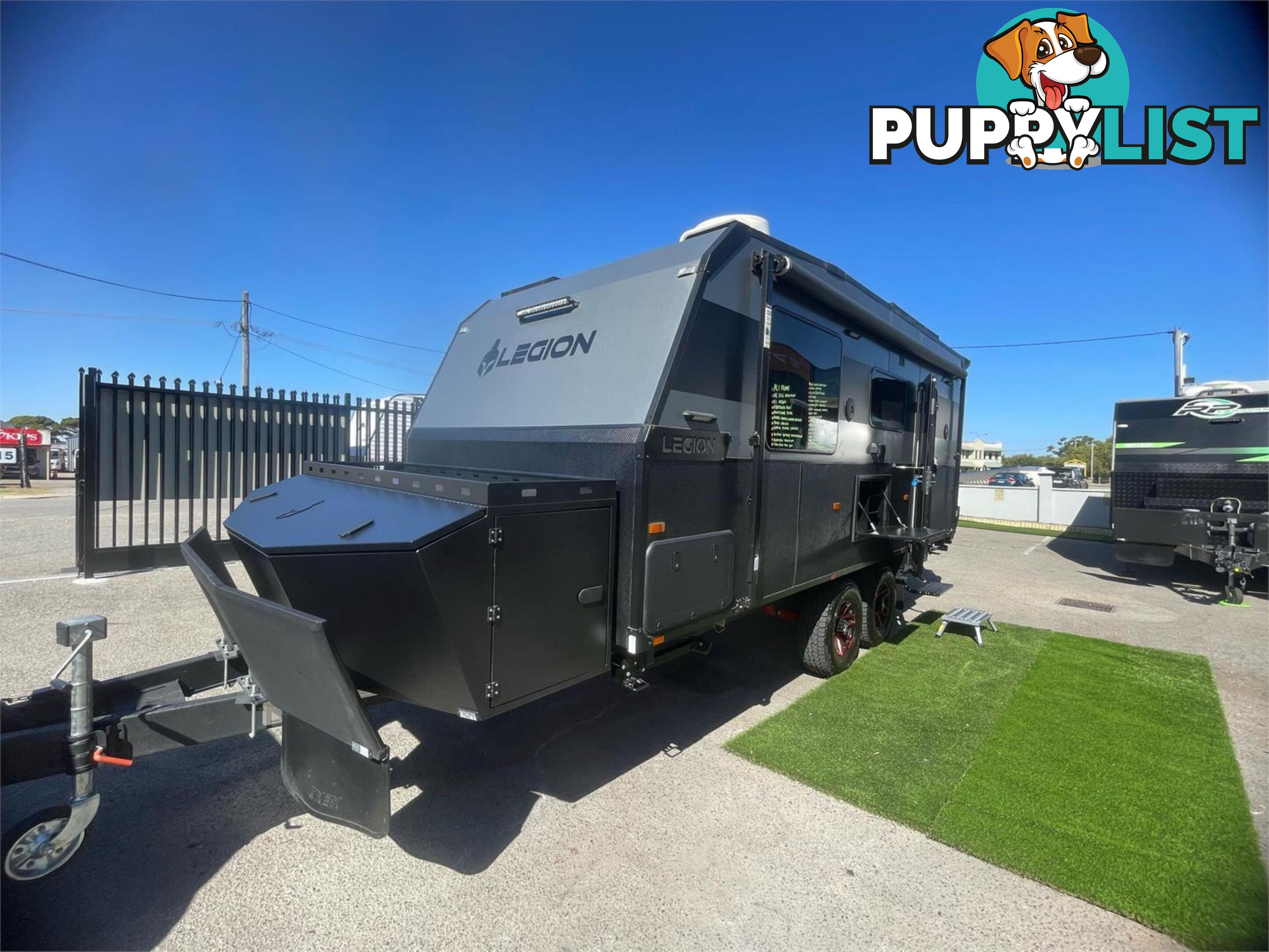2025 LEGION CARAVANS WARRIOR 18'6'' FULL OFF ROAD DUEL AXLE