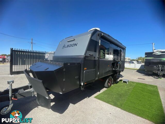 2025 LEGION CARAVANS WARRIOR 18'6'' FULL OFF ROAD DUEL AXLE