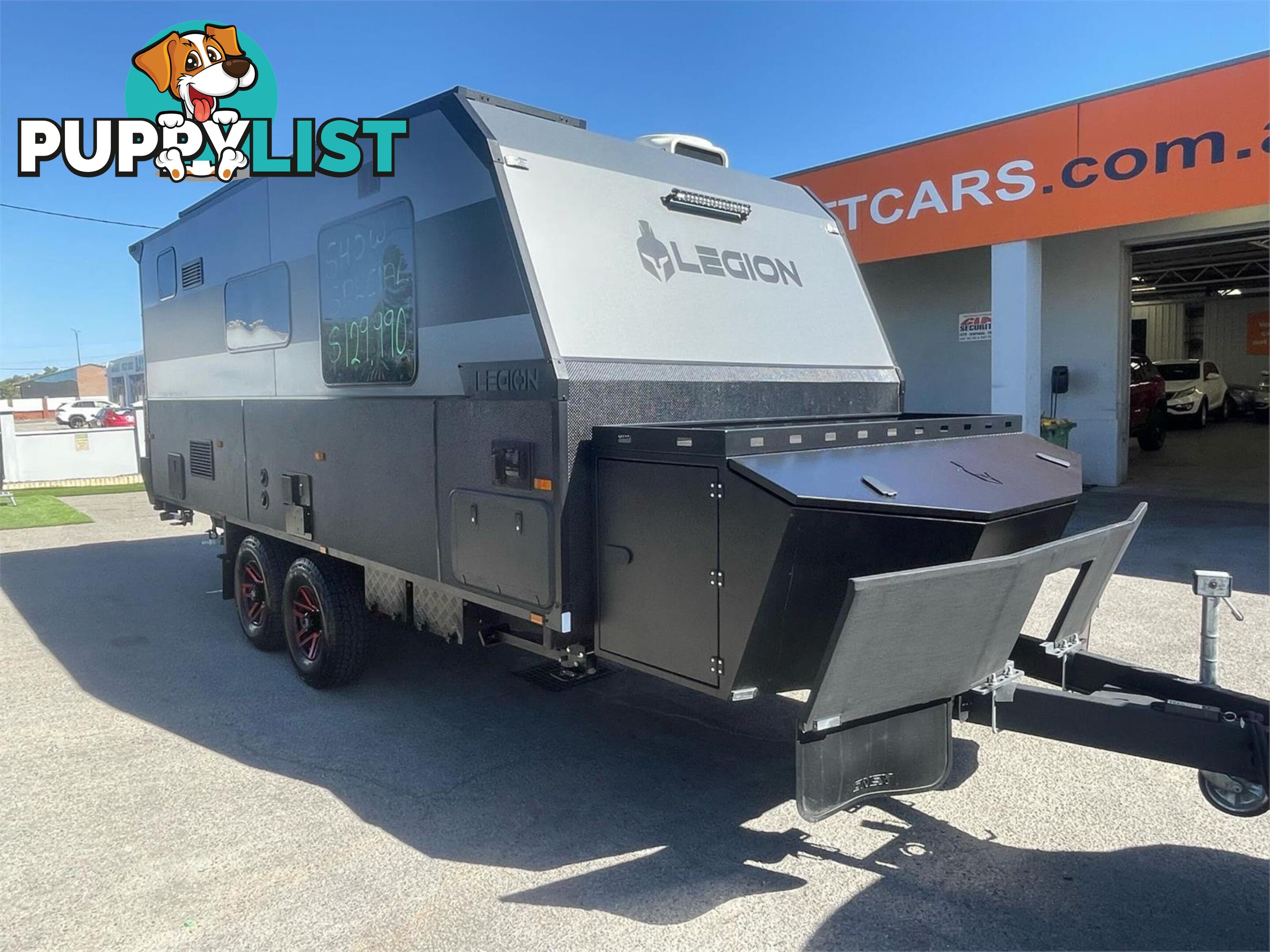 2025 LEGION CARAVANS WARRIOR 18'6'' FULL OFF ROAD DUEL AXLE