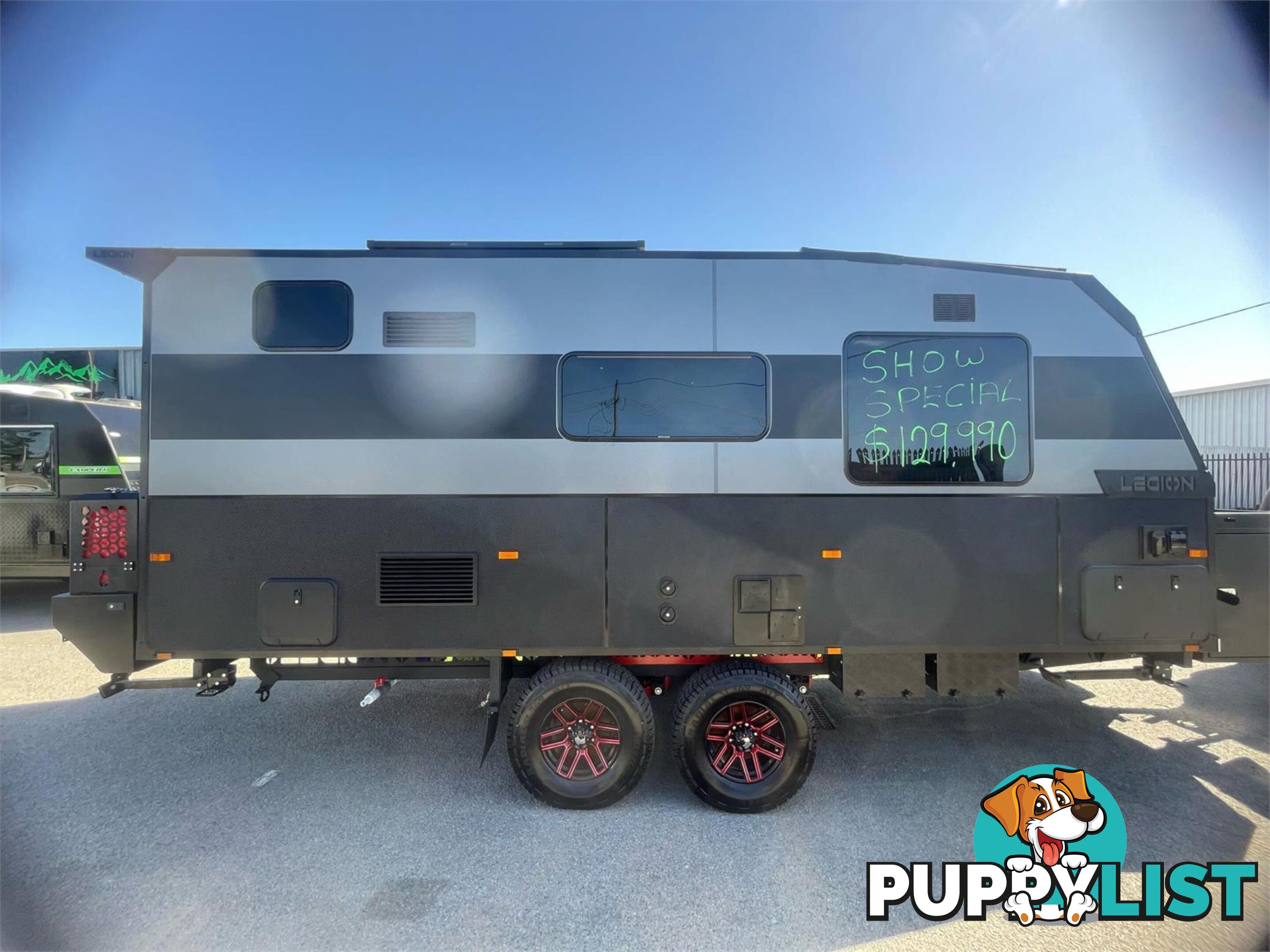 2025 LEGION CARAVANS WARRIOR 18'6'' FULL OFF ROAD DUEL AXLE