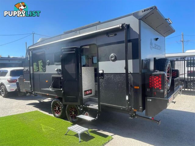 2025 LEGION CARAVANS WARRIOR 18'6'' FULL OFF ROAD DUEL AXLE