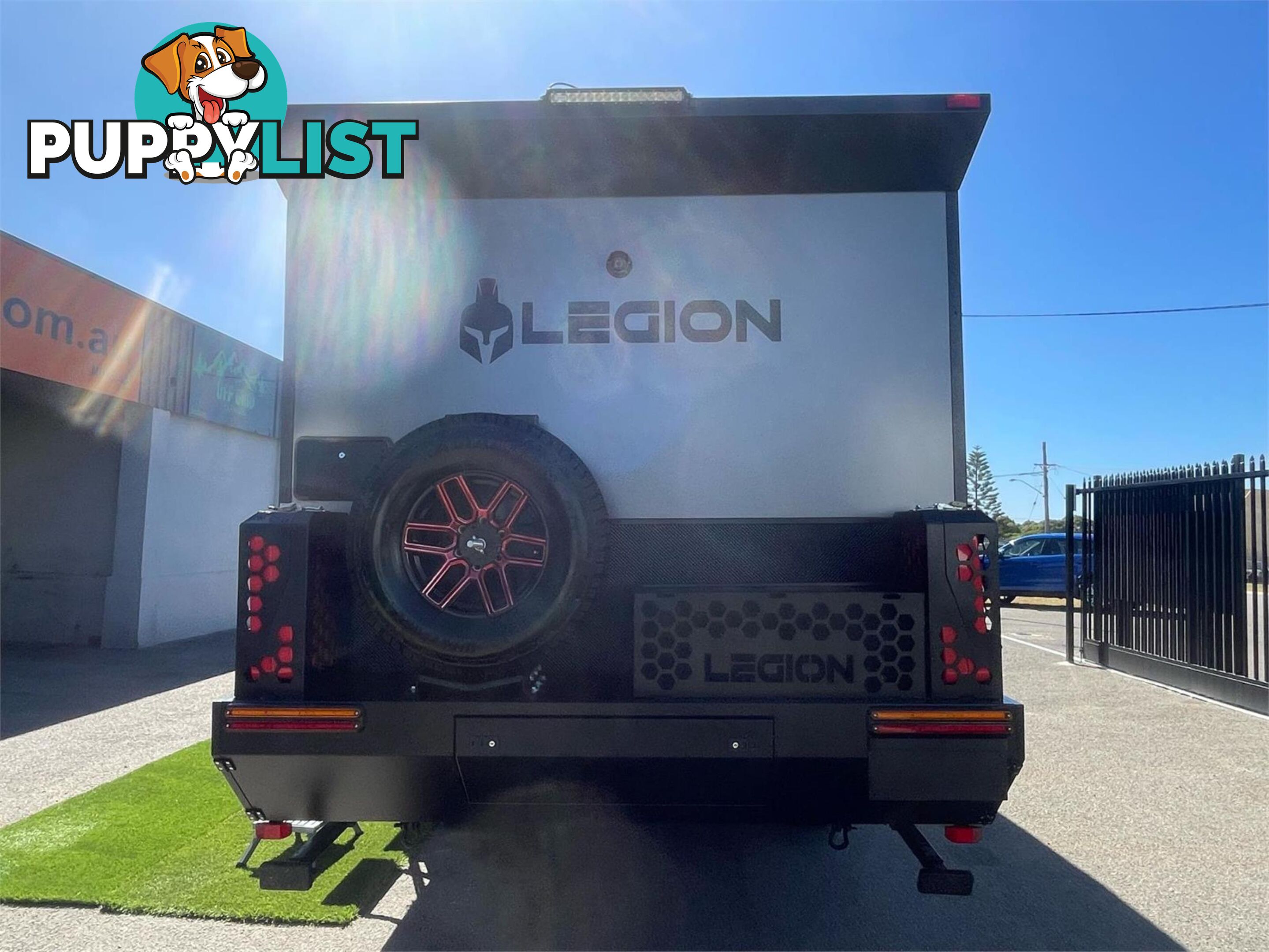 2025 LEGION CARAVANS WARRIOR 18'6'' FULL OFF ROAD DUEL AXLE