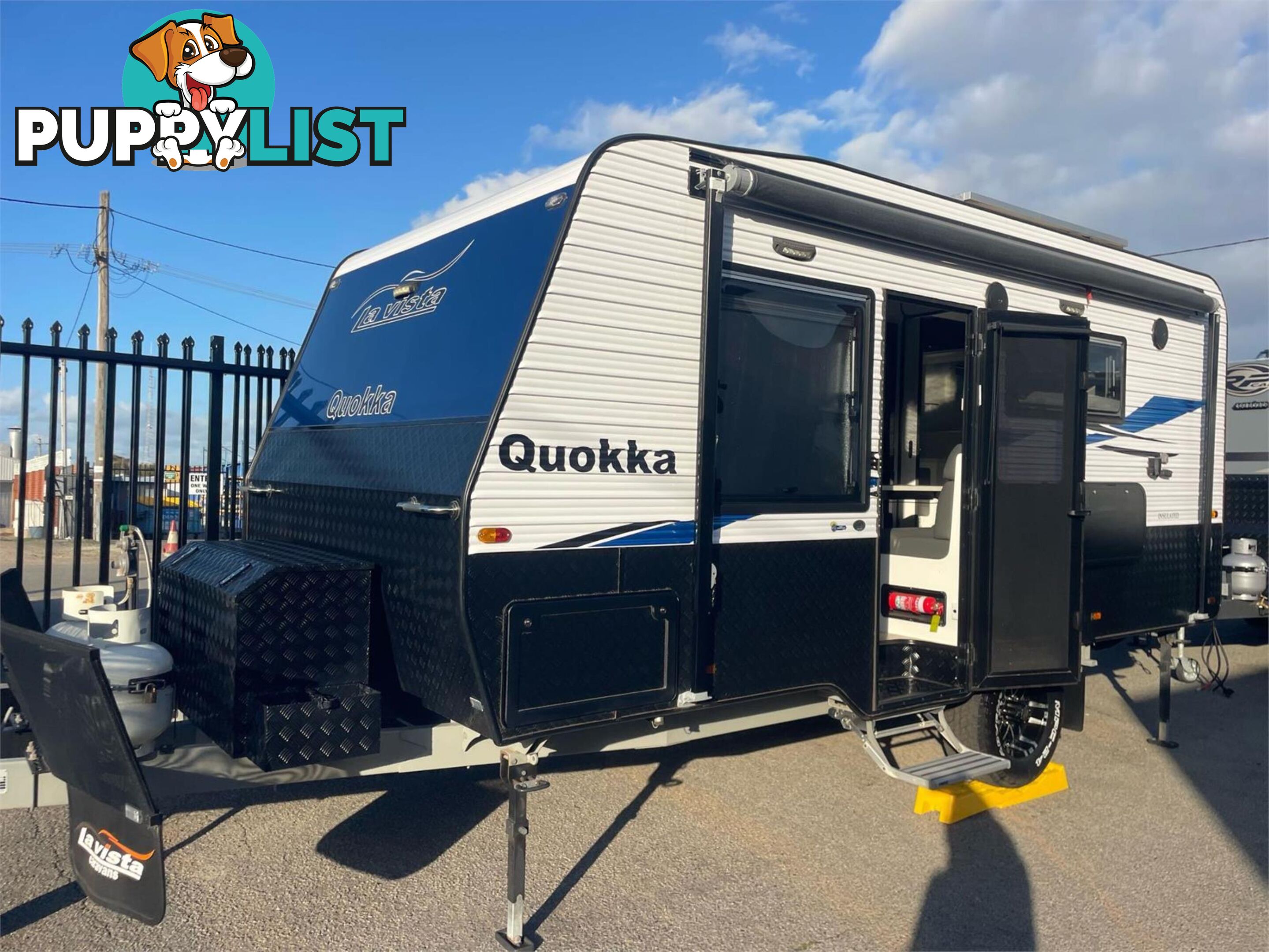 2020 LA VISTA QUOKKA OFF ROAD SINGLE AXLE COIL SUSPENSION CARAVAN