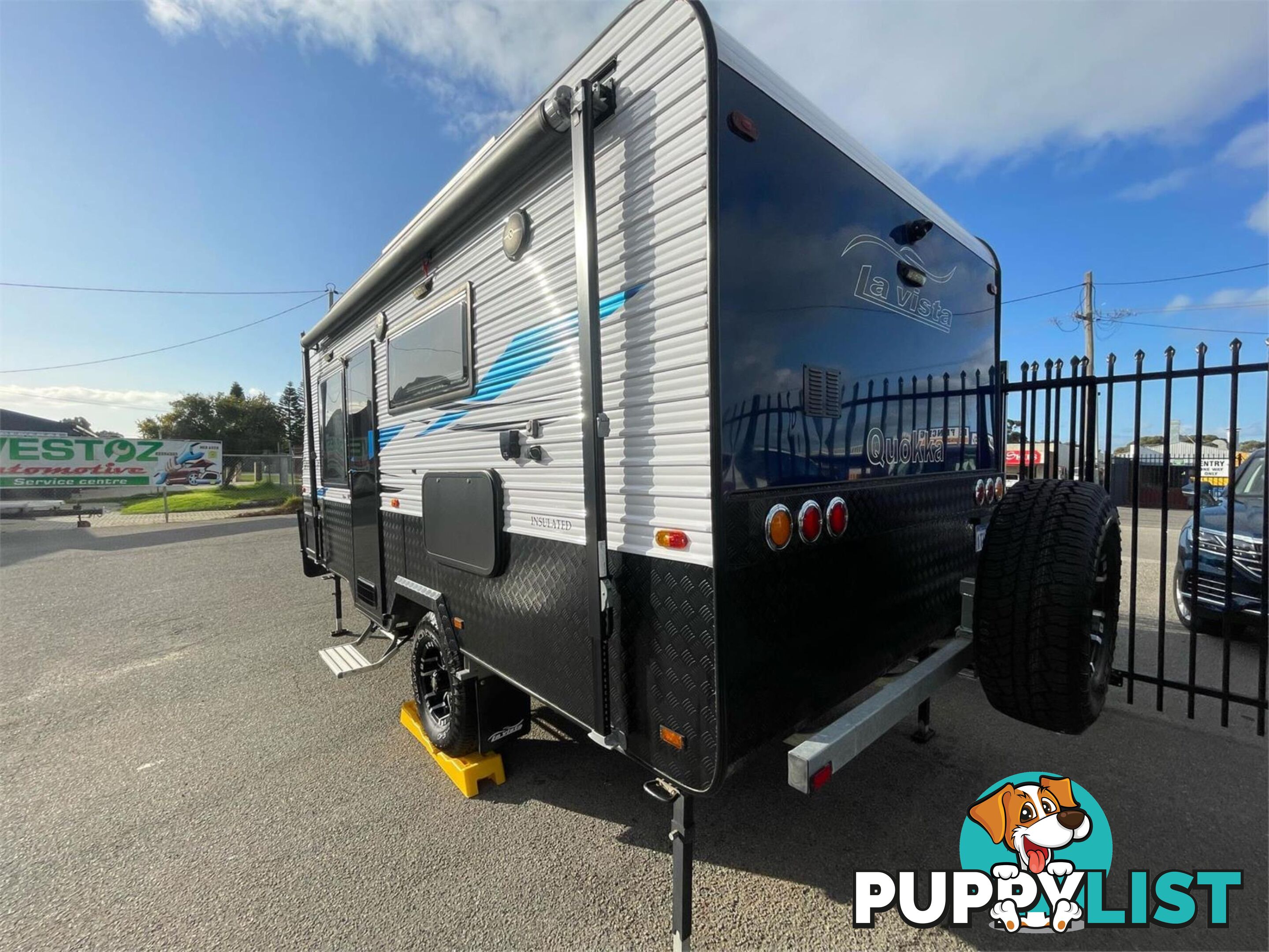 2020 LA VISTA QUOKKA OFF ROAD SINGLE AXLE COIL SUSPENSION CARAVAN