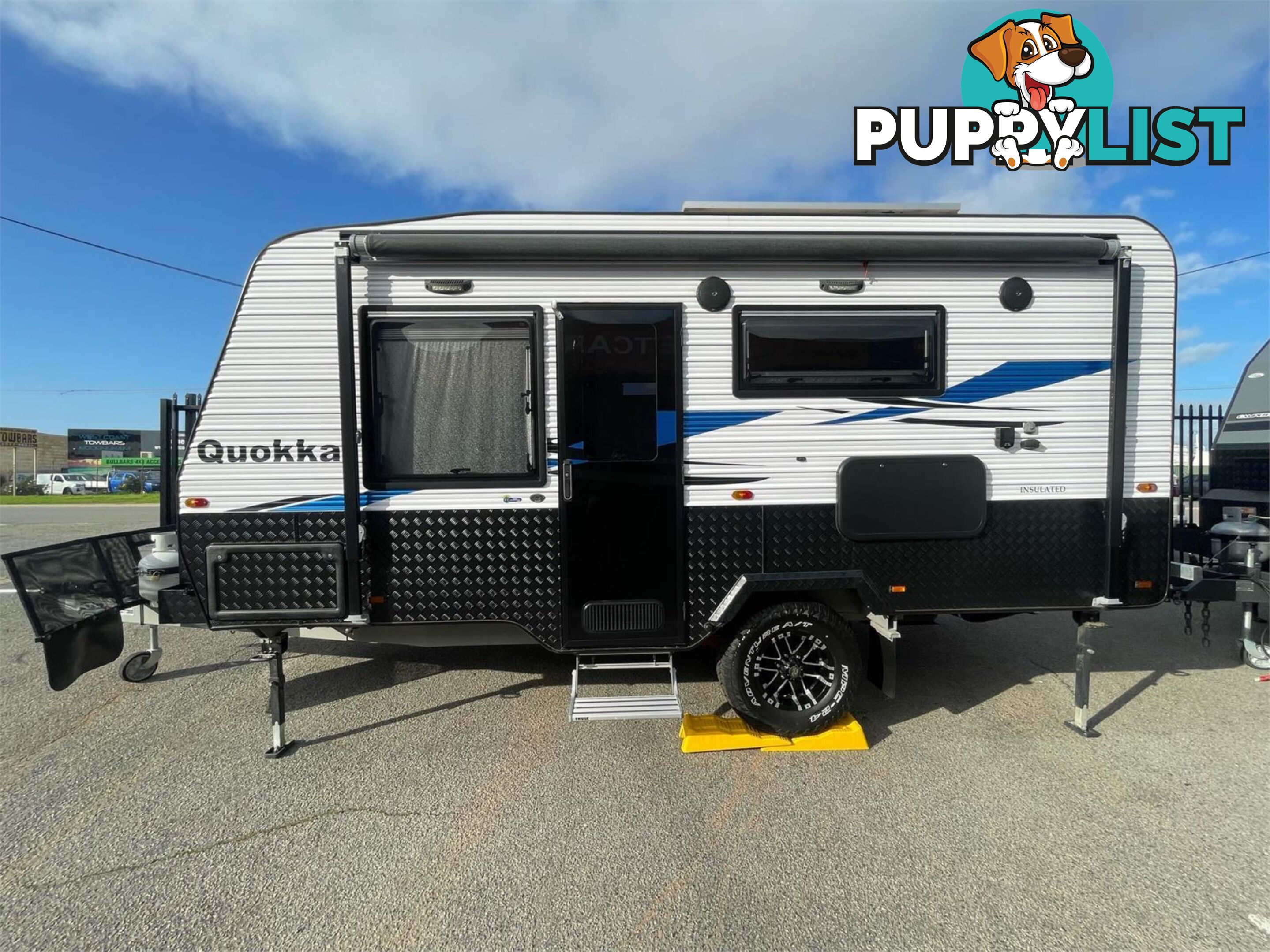 2020 LA VISTA QUOKKA OFF ROAD SINGLE AXLE COIL SUSPENSION CARAVAN