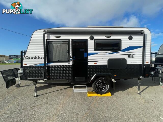 2020 LA VISTA QUOKKA OFF ROAD SINGLE AXLE COIL SUSPENSION CARAVAN