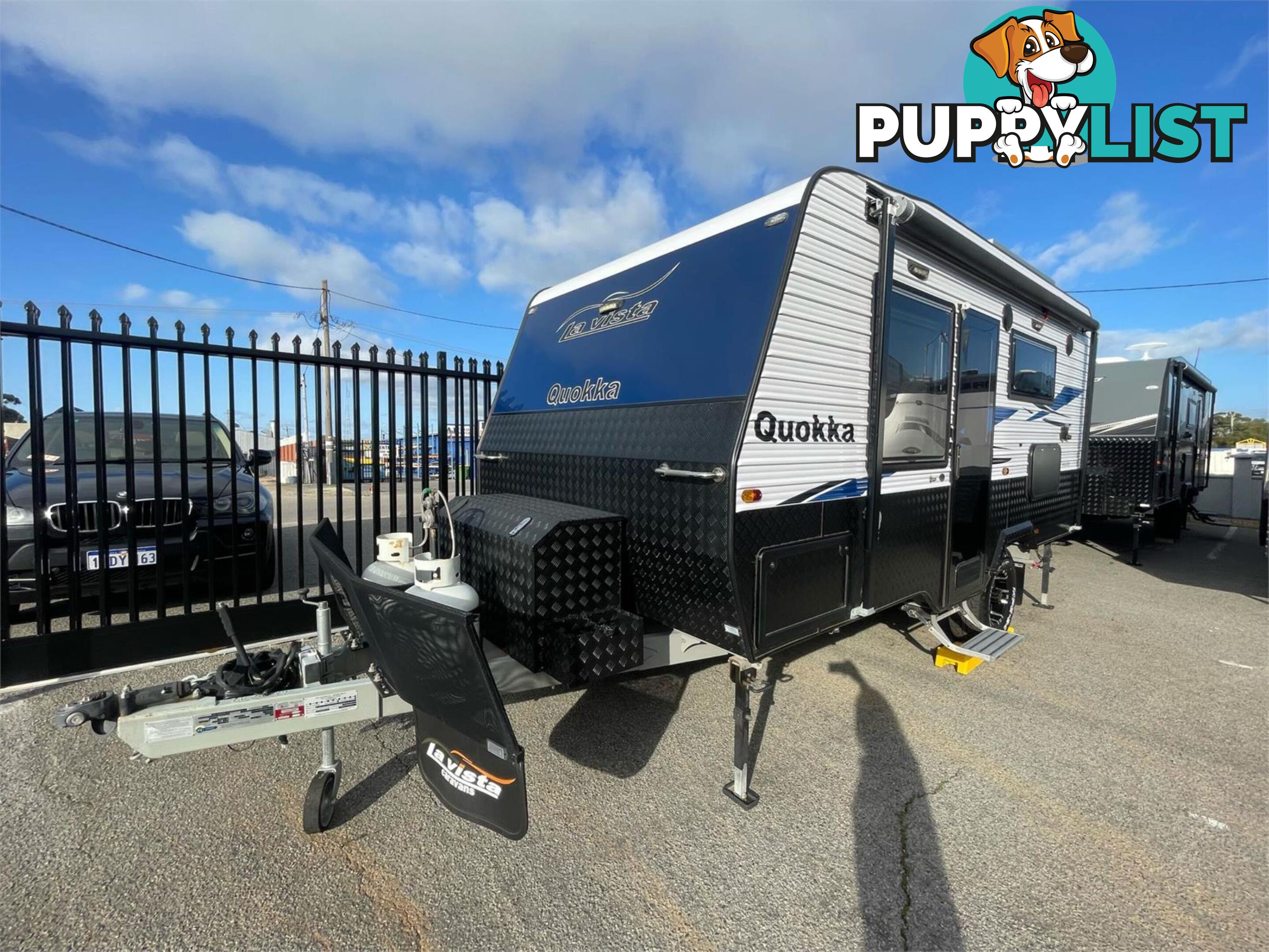 2020 LA VISTA QUOKKA OFF ROAD SINGLE AXLE COIL SUSPENSION CARAVAN