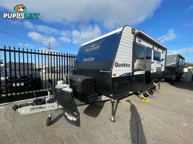 2020 LA VISTA QUOKKA OFF ROAD SINGLE AXLE COIL SUSPENSION CARAVAN