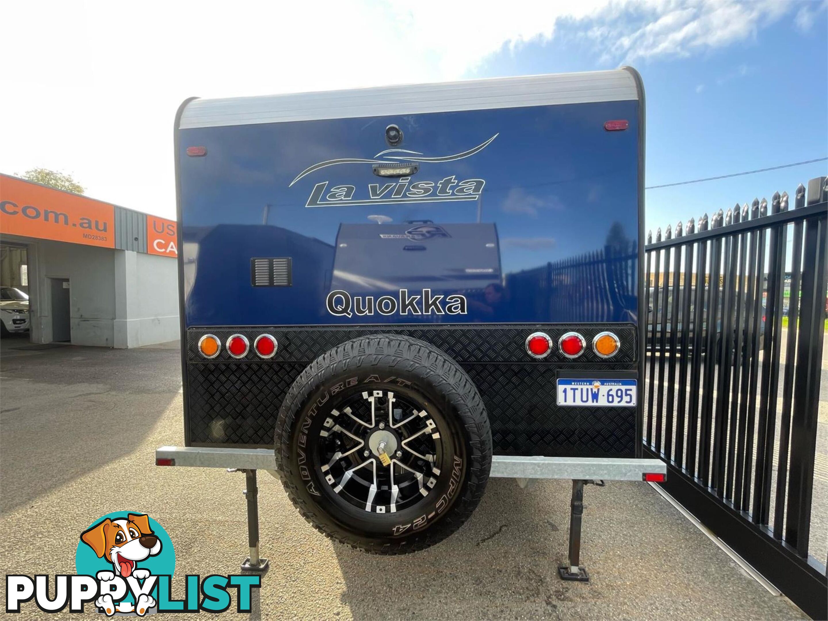 2020 LA VISTA QUOKKA OFF ROAD SINGLE AXLE COIL SUSPENSION CARAVAN