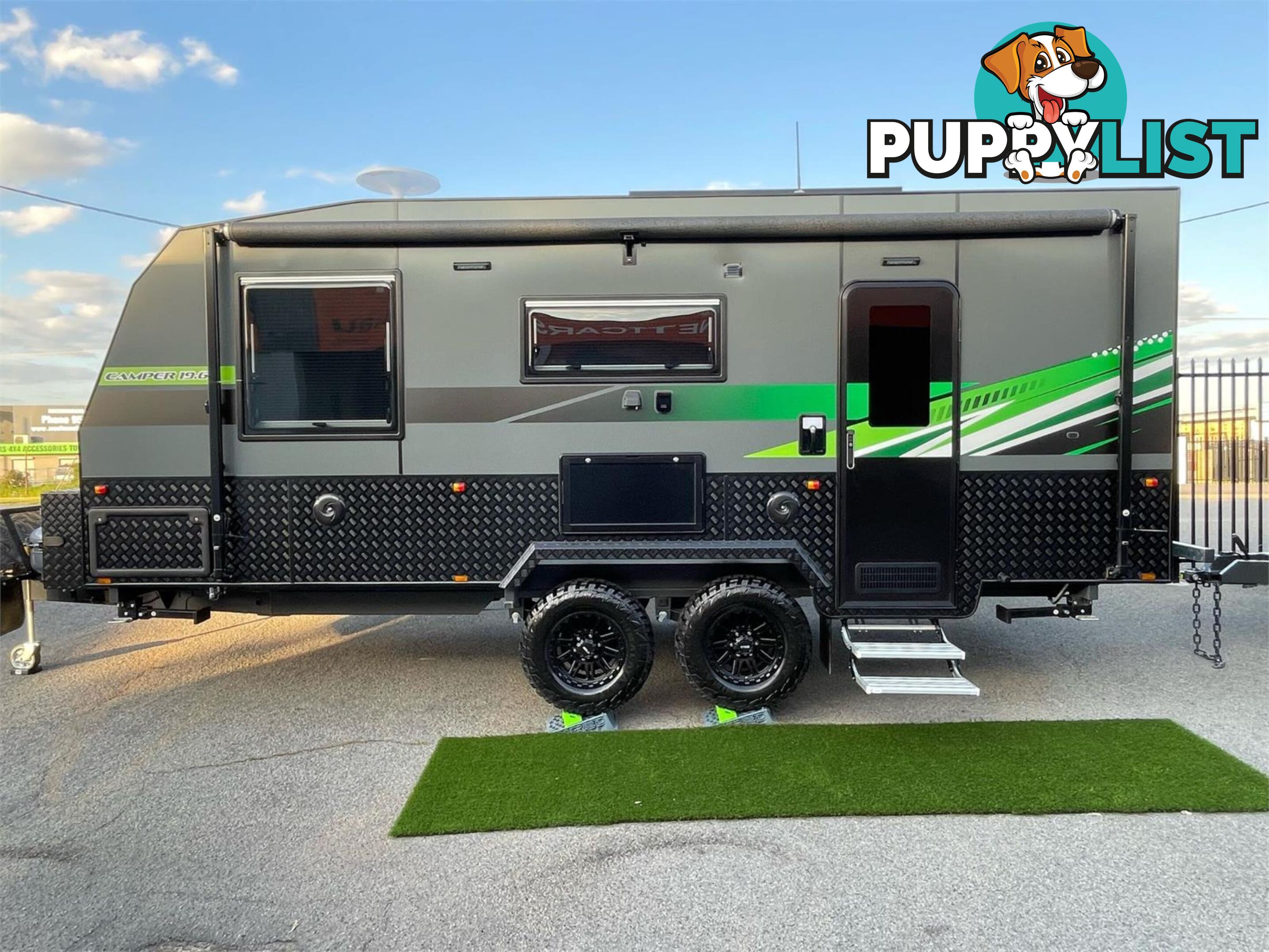 2024 RP CARAVANS CAMPER 196FT OFF GRID CARAVAN FULL OFF ROAD DUEL AXLE