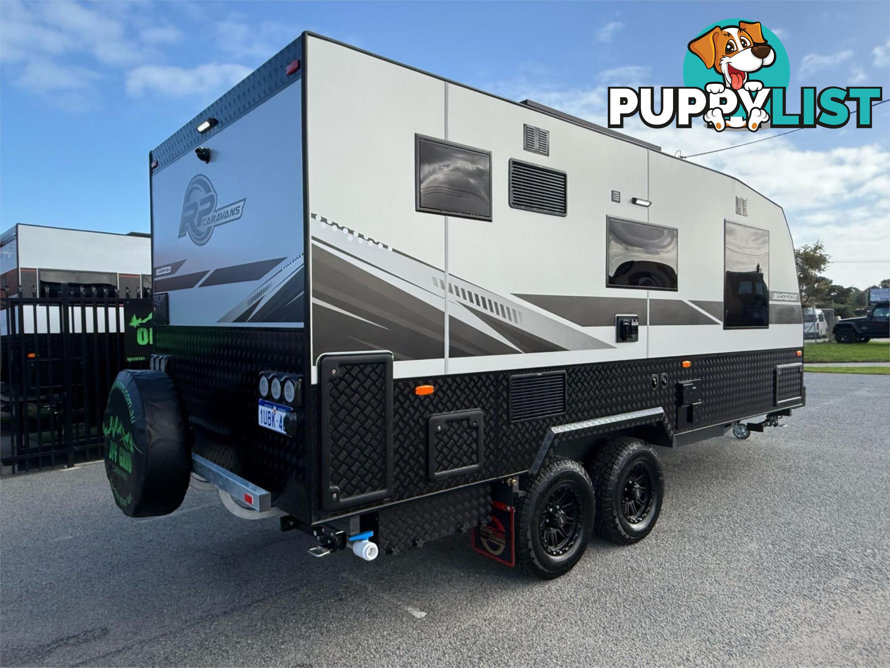 2025 RP CARAVANS 18'6'' CAMPER FULL OFF ROAD DUAL AXLE