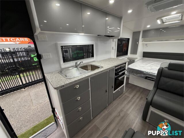 2025 SILVER VALLEY CARAVANS YARRA 19'6'' REAR DOOR 19'6'' TANDEM AXLE