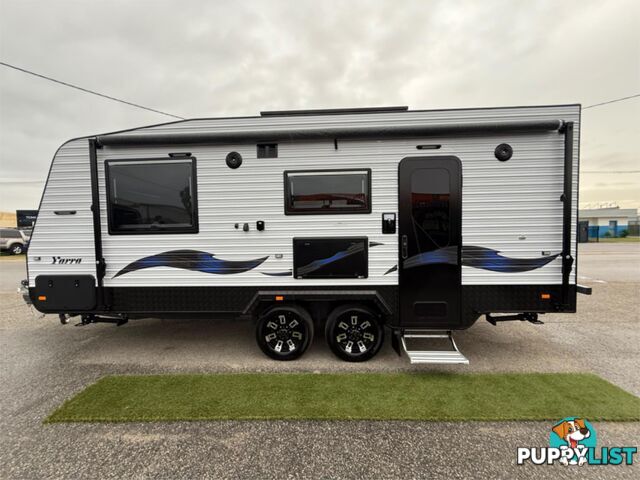 2025 SILVER VALLEY CARAVANS YARRA 19'6'' REAR DOOR 19'6'' TANDEM AXLE