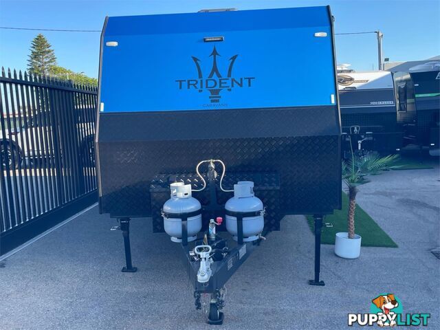 2023 TRIDENT 186 PLATINUM OFF ROAD CAMPER SINGLE AXLE COIL SUSPENSION