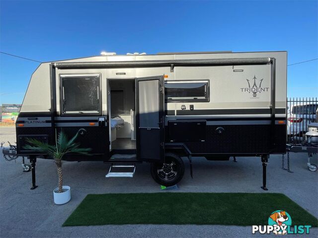 2023 TRIDENT 186 PLATINUM OFF ROAD CAMPER SINGLE AXLE COIL SUSPENSION