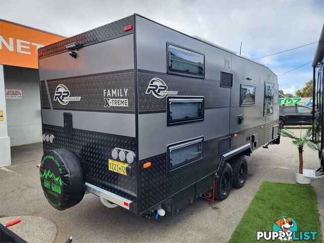 2024 RP CARAVANS 21' FAMILY EXTREME CRUZER 3 BUNKS OFF ROAD DUEL AXLE FULL OFF-ROAD