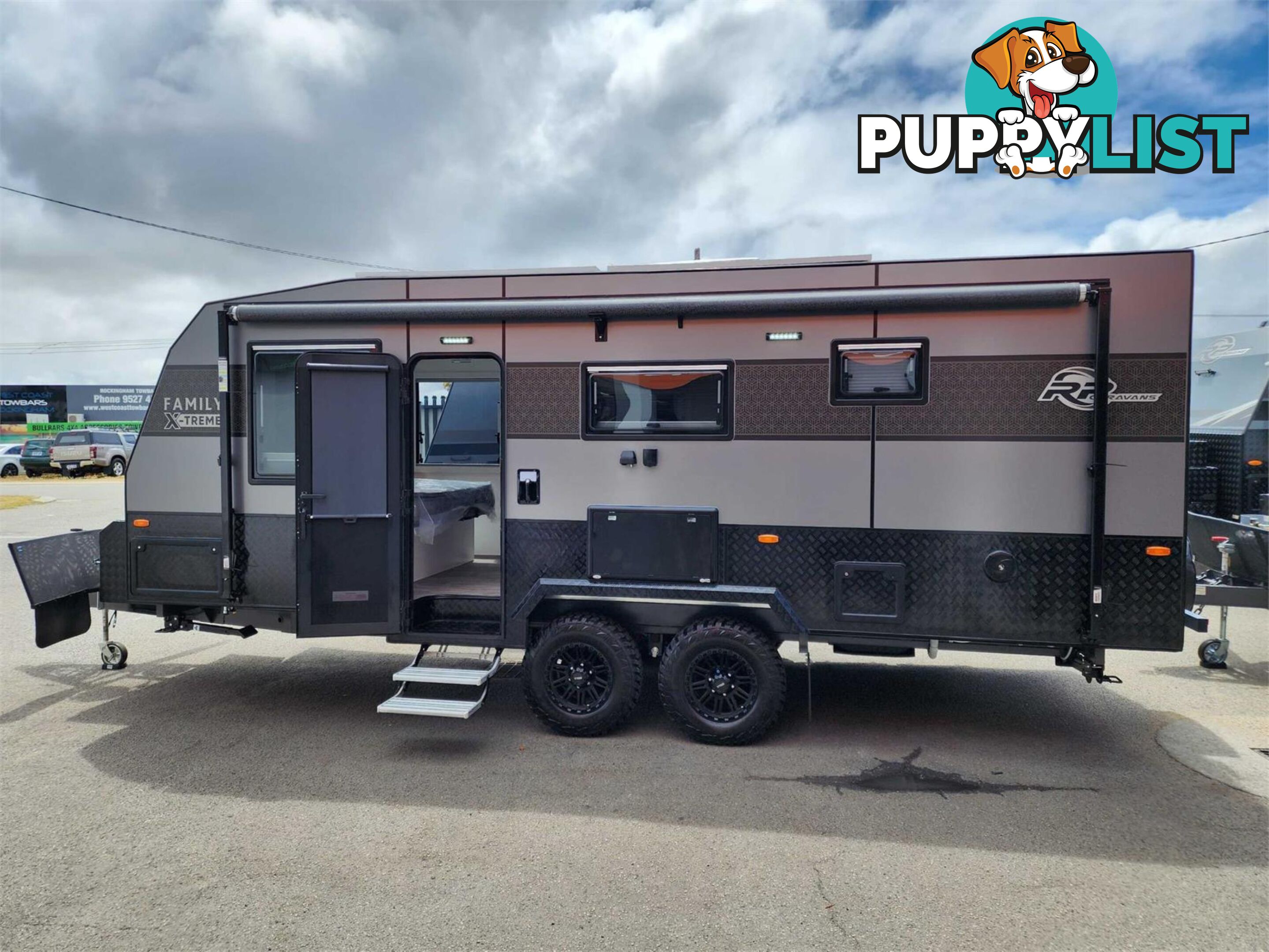 2024 RP CARAVANS 21' FAMILY EXTREME CRUZER 3 BUNKS OFF ROAD DUEL AXLE FULL OFF-ROAD