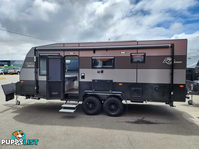 2024 RP CARAVANS 21' FAMILY EXTREME CRUZER 3 BUNKS OFF ROAD DUEL AXLE FULL OFF-ROAD