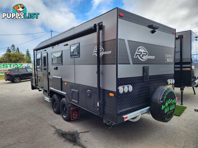 2024 RP CARAVANS 21' FAMILY EXTREME CRUZER 3 BUNKS OFF ROAD DUEL AXLE FULL OFF-ROAD