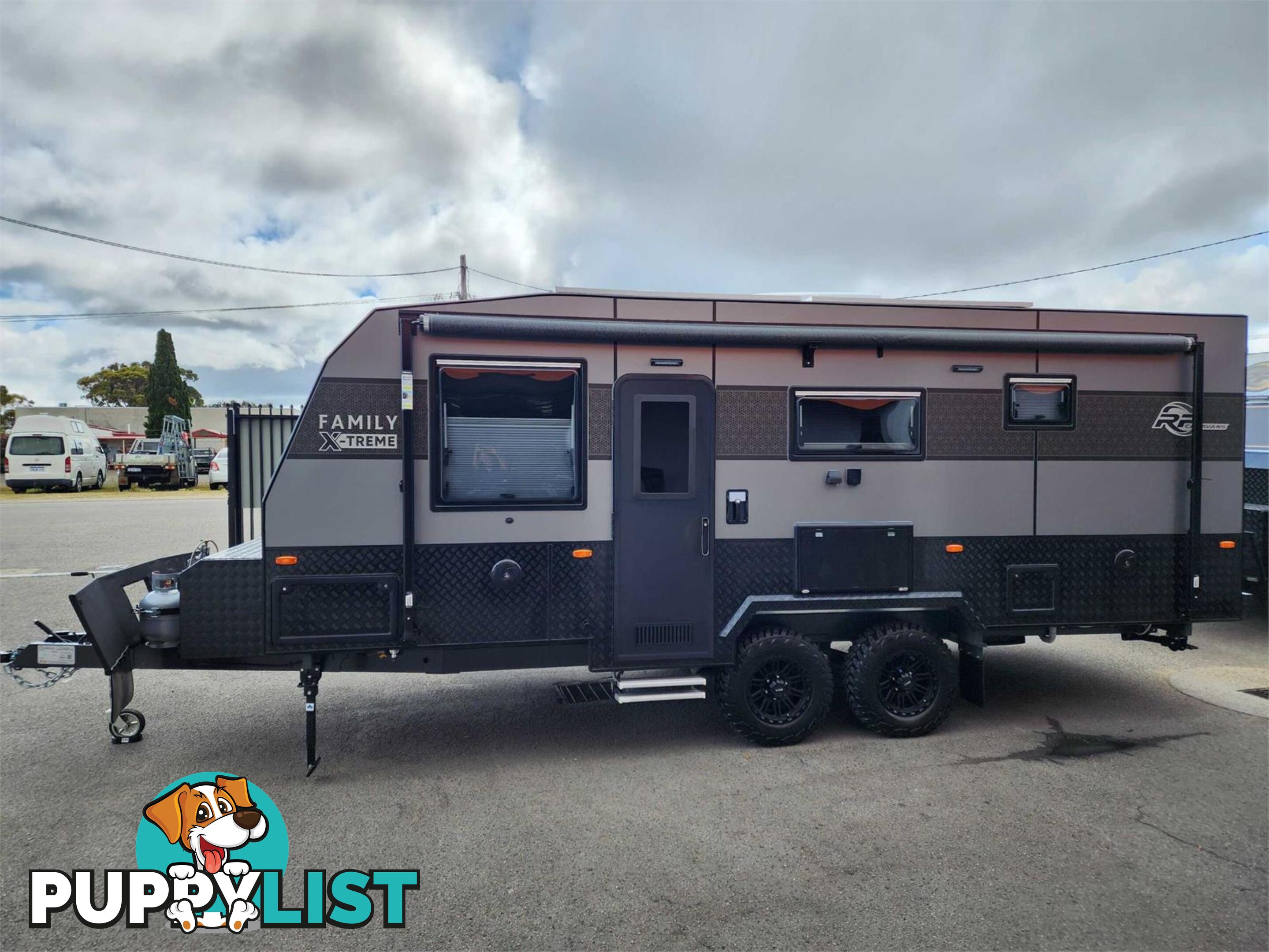 2024 RP CARAVANS 21' FAMILY EXTREME CRUZER 3 BUNKS OFF ROAD DUEL AXLE FULL OFF-ROAD