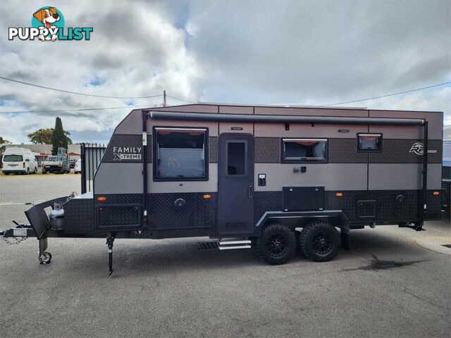 2024 RP CARAVANS 21' FAMILY EXTREME CRUZER 3 BUNKS OFF ROAD DUEL AXLE FULL OFF-ROAD